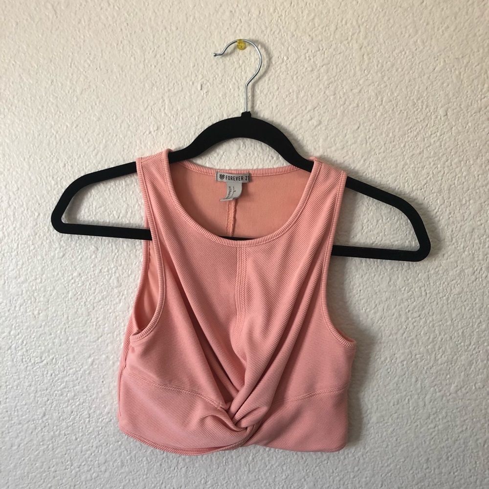 twisted workout tank